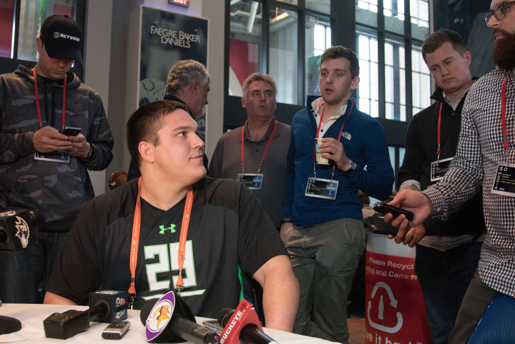 Notre Dame at NFL Combine