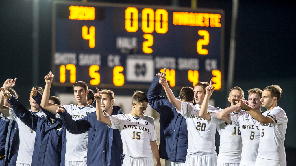 Notre Dame vs. Marquette, 9/29/15