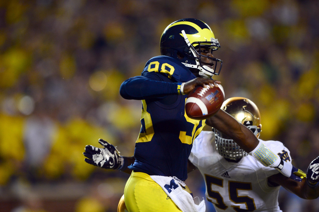 Notre Dame at Michigan (USATSI)