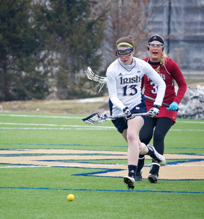 Caitlin Gargan was adept at both collecting ground balls and collecting good grades this past spring.