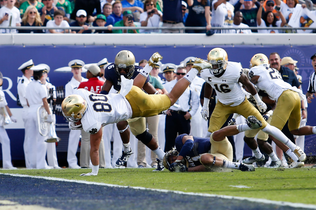 Notre Dame vs. Navy: The Recent Rivalry in Photos