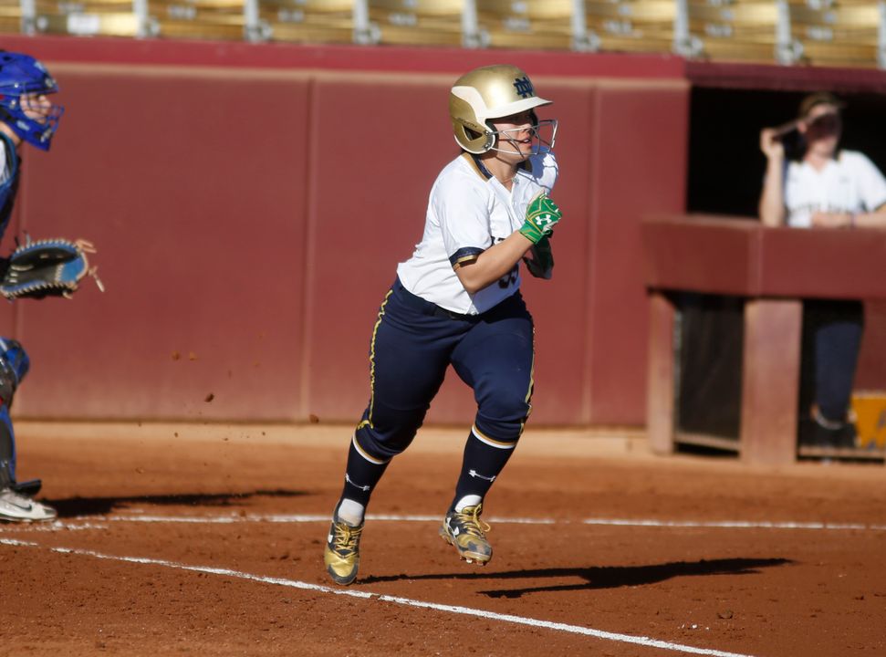 Freshman infielder Melissa Rochford is the ACC leader in both batting average and on-base percentage