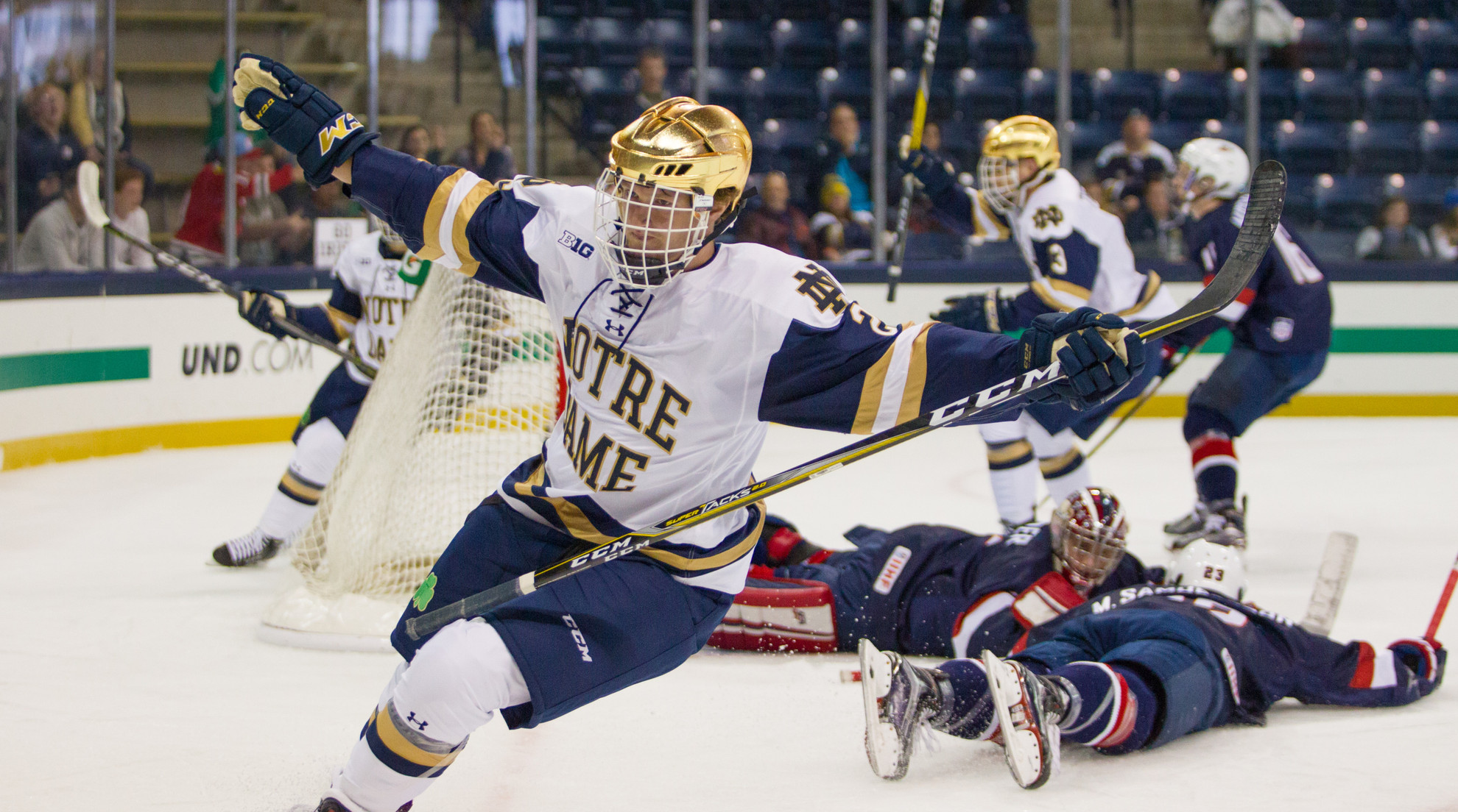 #8 Irish Score Twice In The Third To Down Team USA 4-3 #8 Irish Score Twice In The Third To Down Team USA 4-3