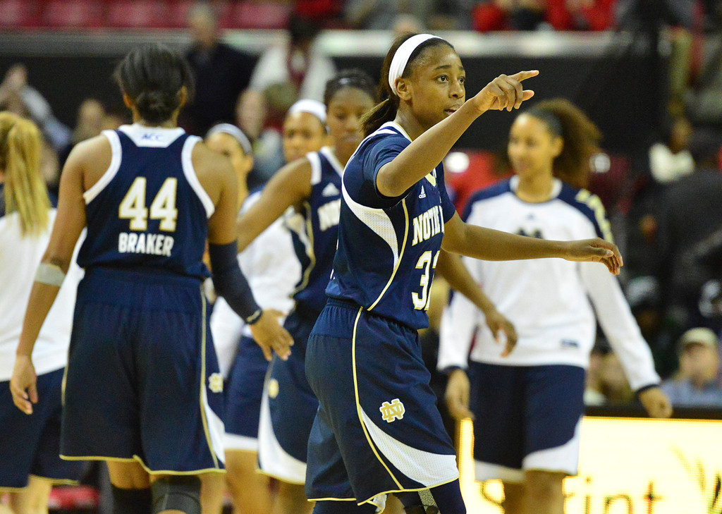 No. 2 Notre Dame at No. 8 Maryland