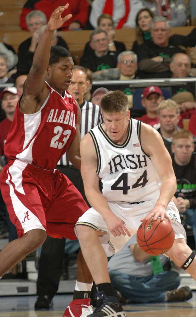 Notre Dame Downs Fourth-Ranked Alabama, 99-85