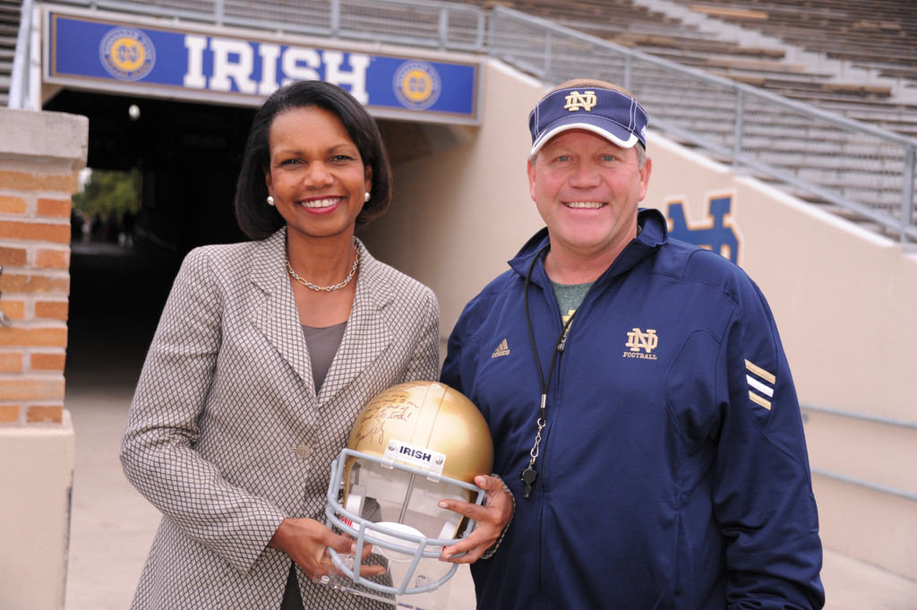 Dr. Condoleezza Rice at Notre Dame