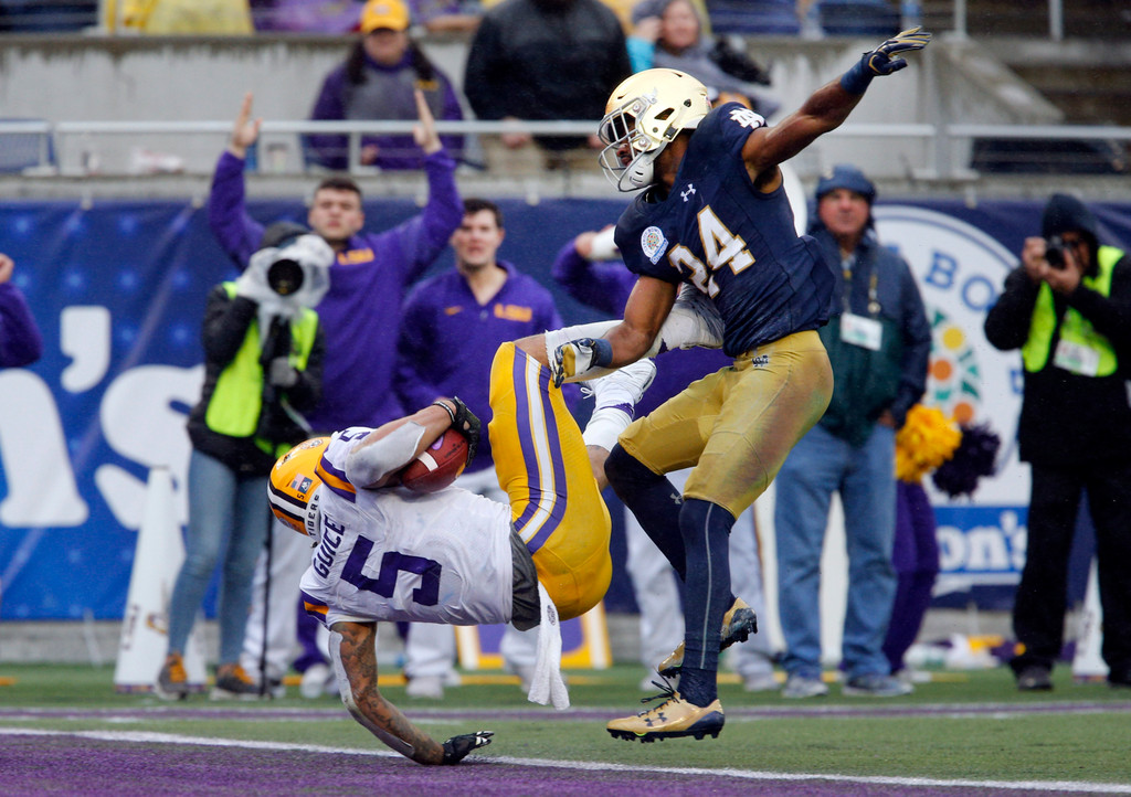 Notre Dame vs. LSU (USATSI)