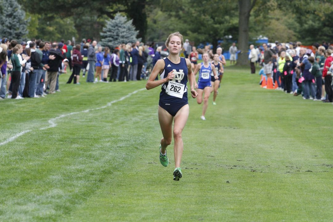 Junior Jessica Rydberg was one of three Irish runners selected to the USTFCCCA All-Academic Team.