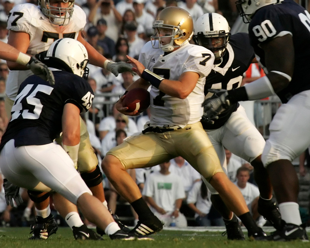 Notre Dame Football vs. Penn State Sept. 8, 2007