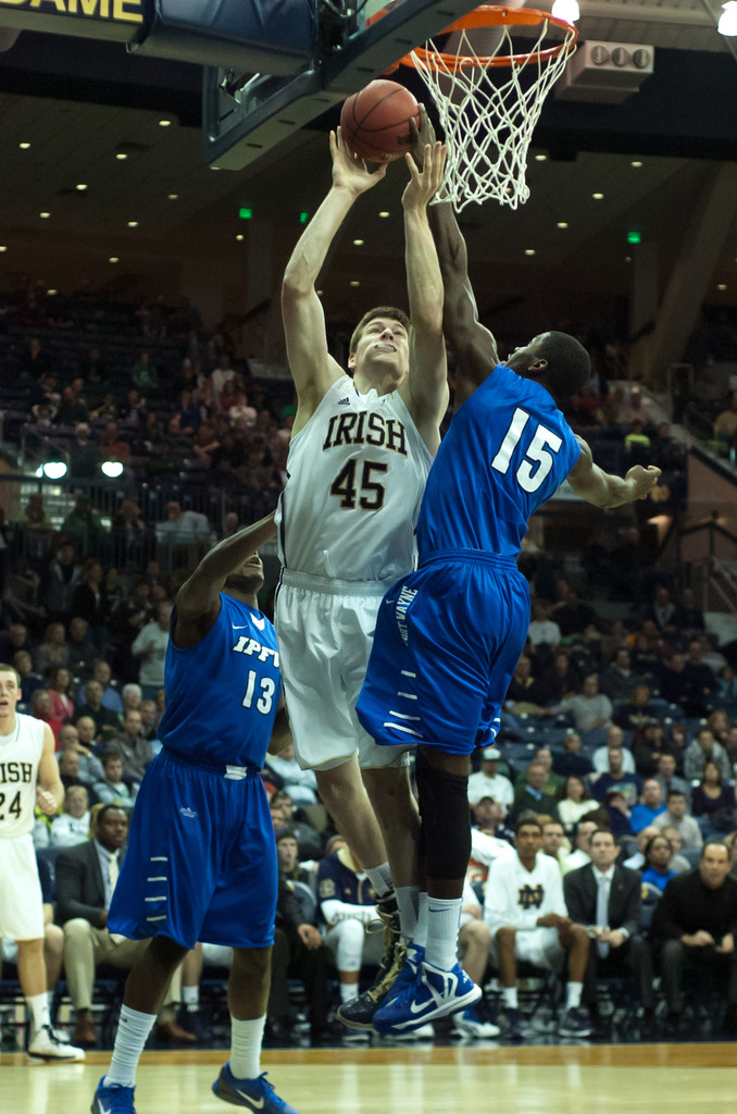 Notre Dame Men's Basketball vs IPFW on 12-17-2012