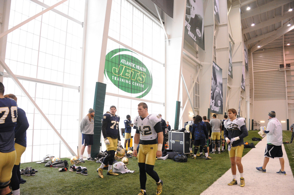 ND at the Pinstripe Bowl - Wednesday