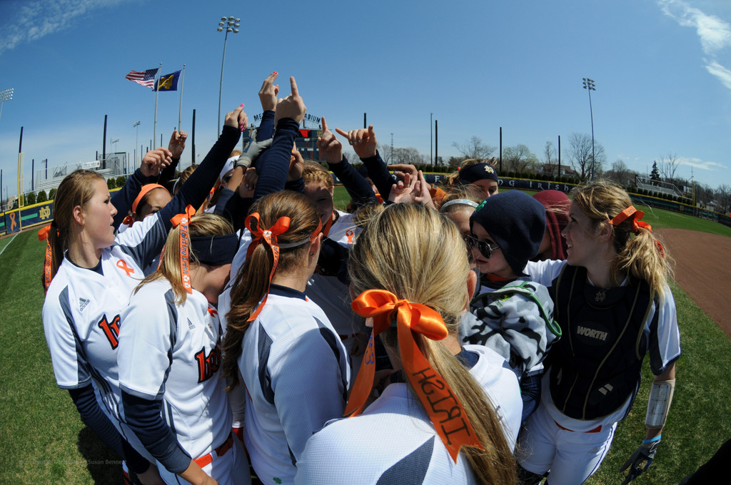 2014 Notre Dame Strikeout Cancer Doubleheader