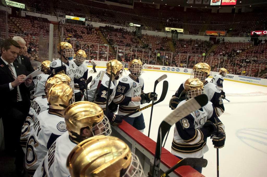 Notre Dame Men's Ice Hockey v Ohio State on 03-23-2013