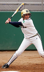 Hartmann’s Three Run Shot Pushes Softball Win Streak To 11 Liz Hartmann drilled a three-run home run which keyed Notre Dame's 4-1 victory over Ball State on Thursday, April 7.
