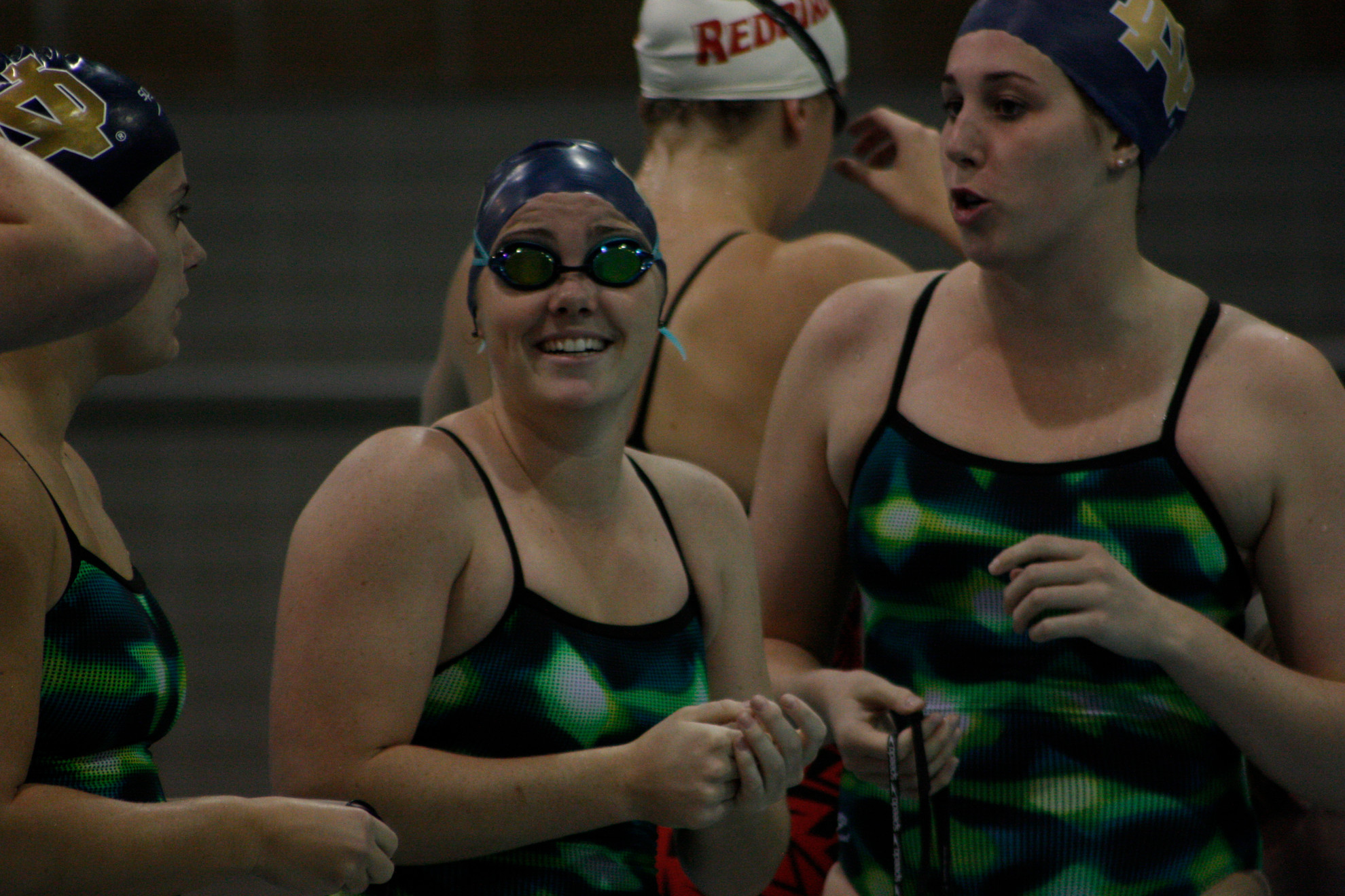 Notre Dame Dominates Michigan State For First Dual Meet Win Senior Katie Casey