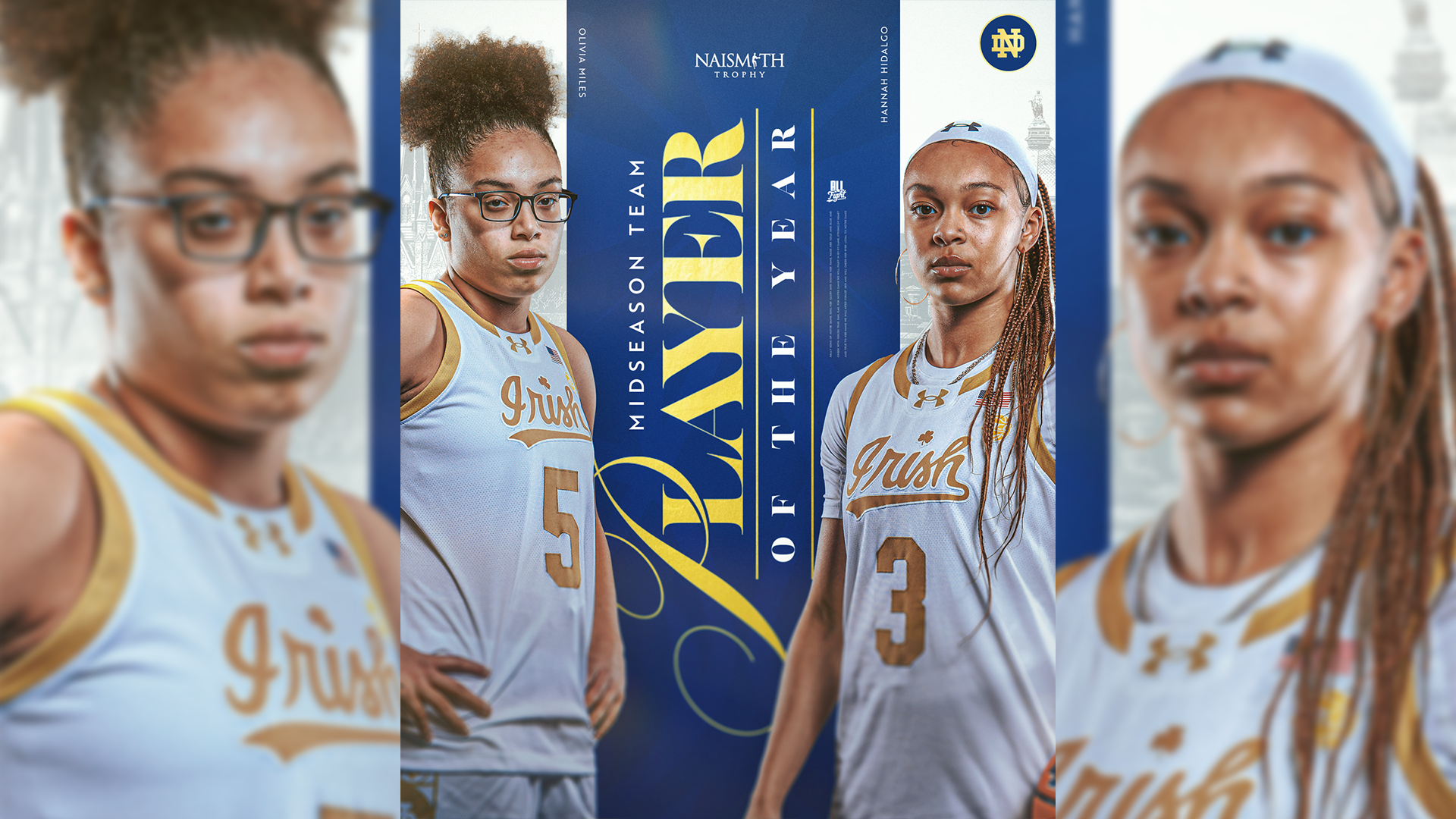 Naismith Women’s POTY Midseason Team Includes Hidalgo, Miles Naismith Women’s POTY Midseason Team Includes Hidalgo, Miles