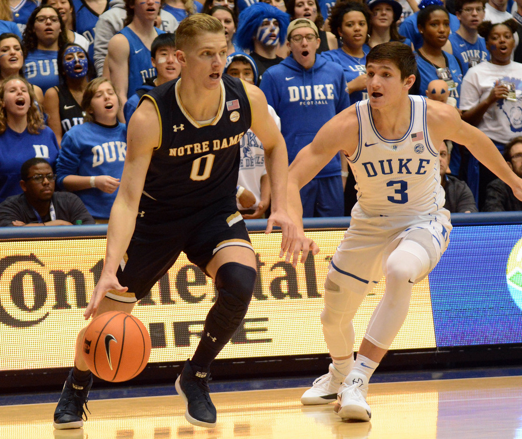 Notre Dame vs. Duke (USATSI)