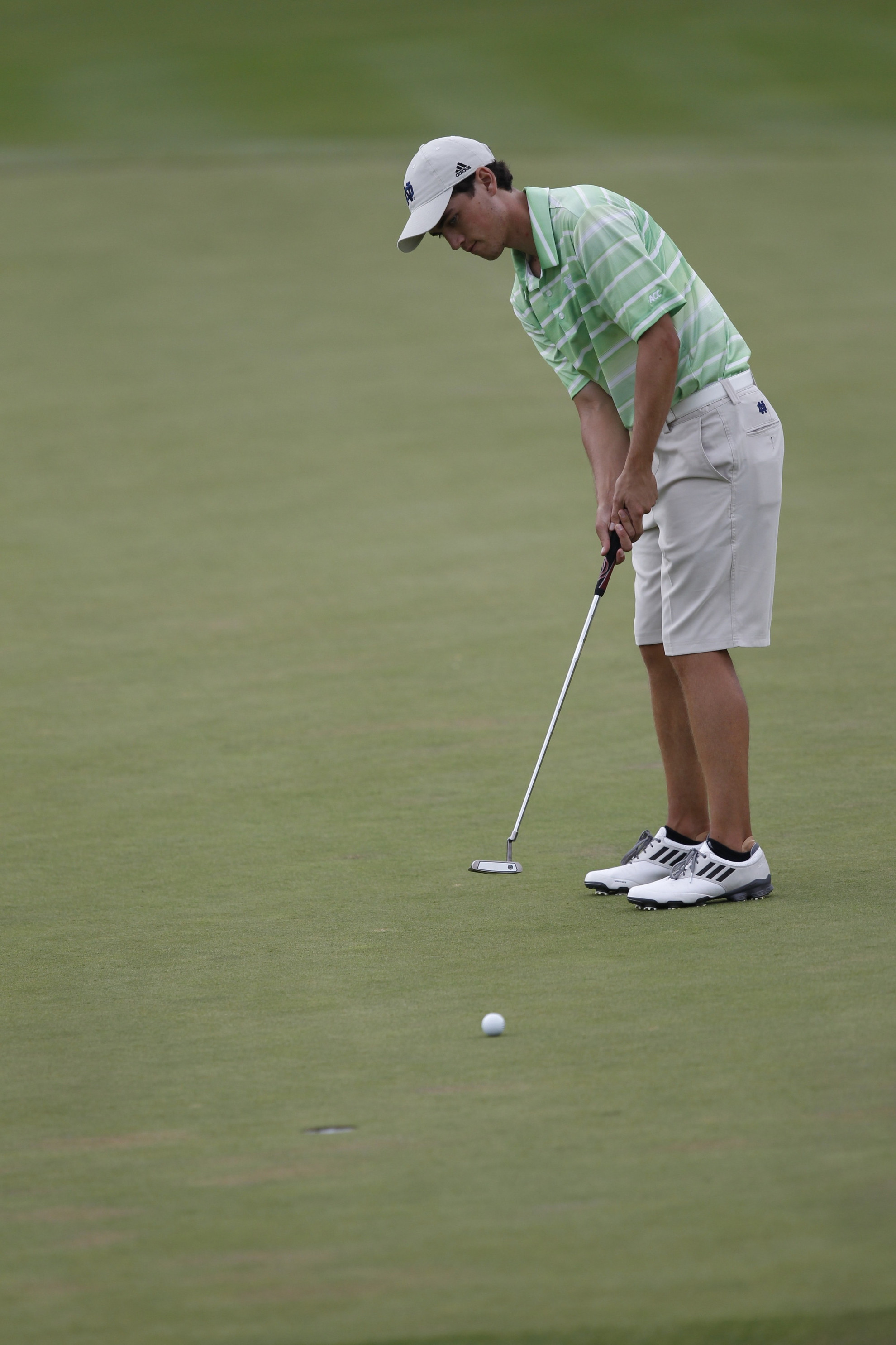 Irish In Middle After First Two Rounds of Fighting Irish Gridiron Classic Senior Niall Platt is in a tie for 19th place after the first day of the eighth annual Fighting Irish Gridiron Golf Classic