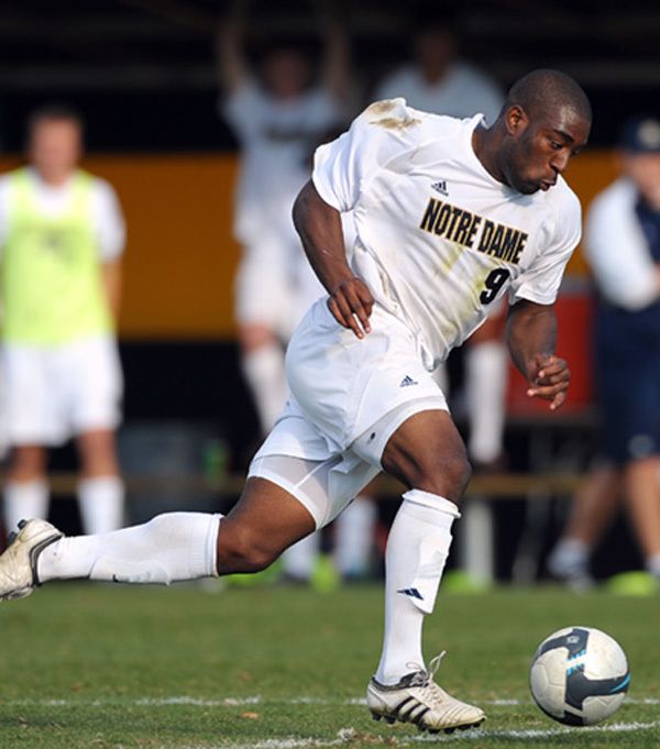 Bright Dike tallied 27 goals and 12 assists in 86 matches during his Notre Dame career.