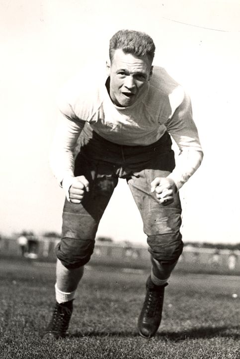 Harvey G. Foster may be the best-known Secret Service agent to graduate from Notre Dame. Foster, a South Bend native, played offensive guard for the Irish in 1936-37. He received his degree from Notre Dame in 1939 and became president of the Notre Dame Alumni Association after graduation.