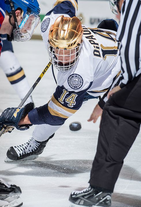 Thomas DiPauli has been a part of Notre Dame's recent power play resurgence.
