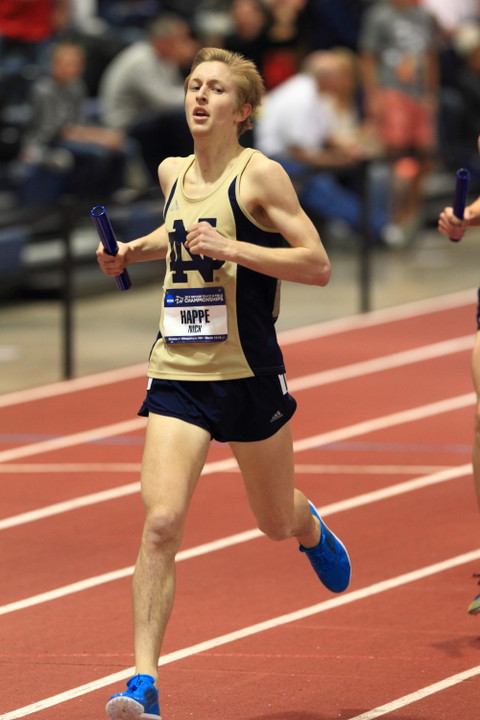 Graduate student Nick Happe