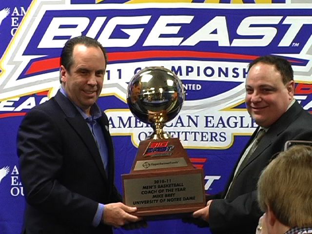 Mike Brey's Irish head into the NCAA tournament with the program's best seed since 1981.