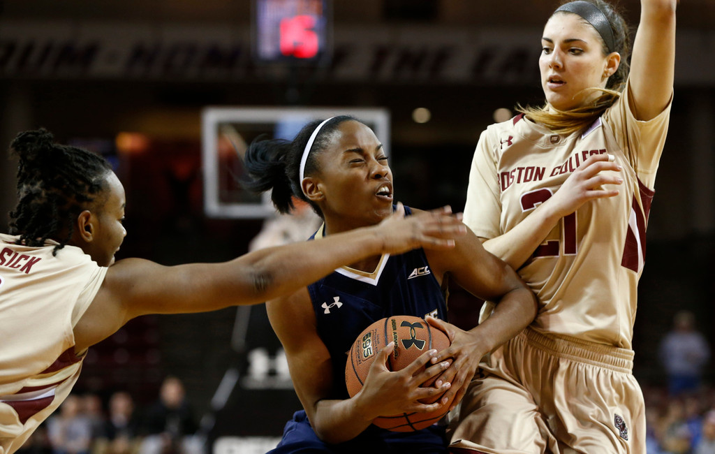 No. 4 Notre Dame @ Boston College