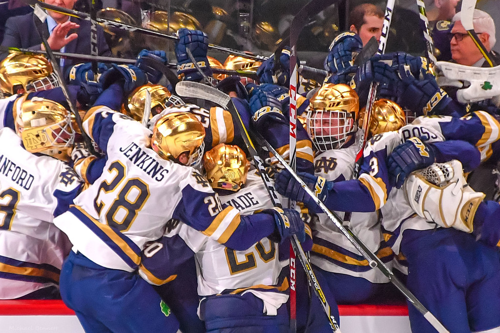 No. 1 Notre Dame Hockey vs. Michigan, National Semifinal