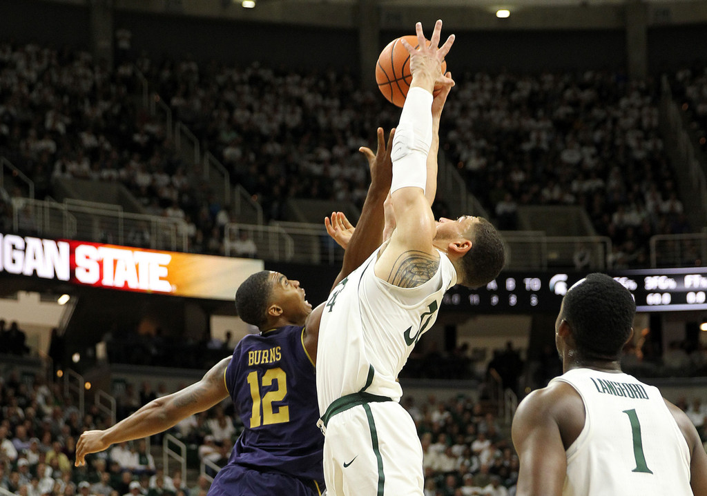ND Men's Basketball at Michigan State (USATSI)