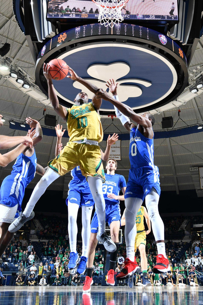 Notre Dame MBB vs. St. Francis Brooklyn (USATSI)