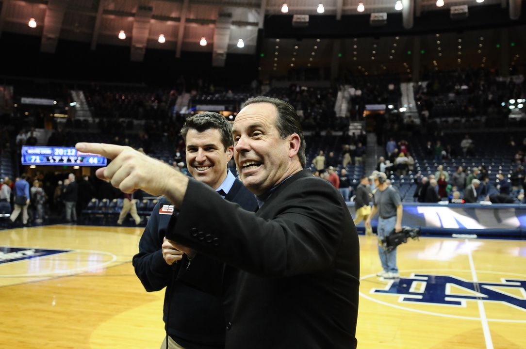 Mike Brey and the Irish are 100-7 over the last six years at Purcell Pavilion.