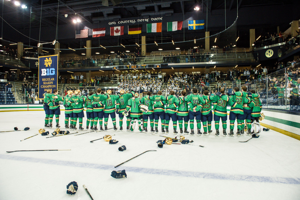 No. 3 Notre Dame Hockey vs. Michigan State, Game 2