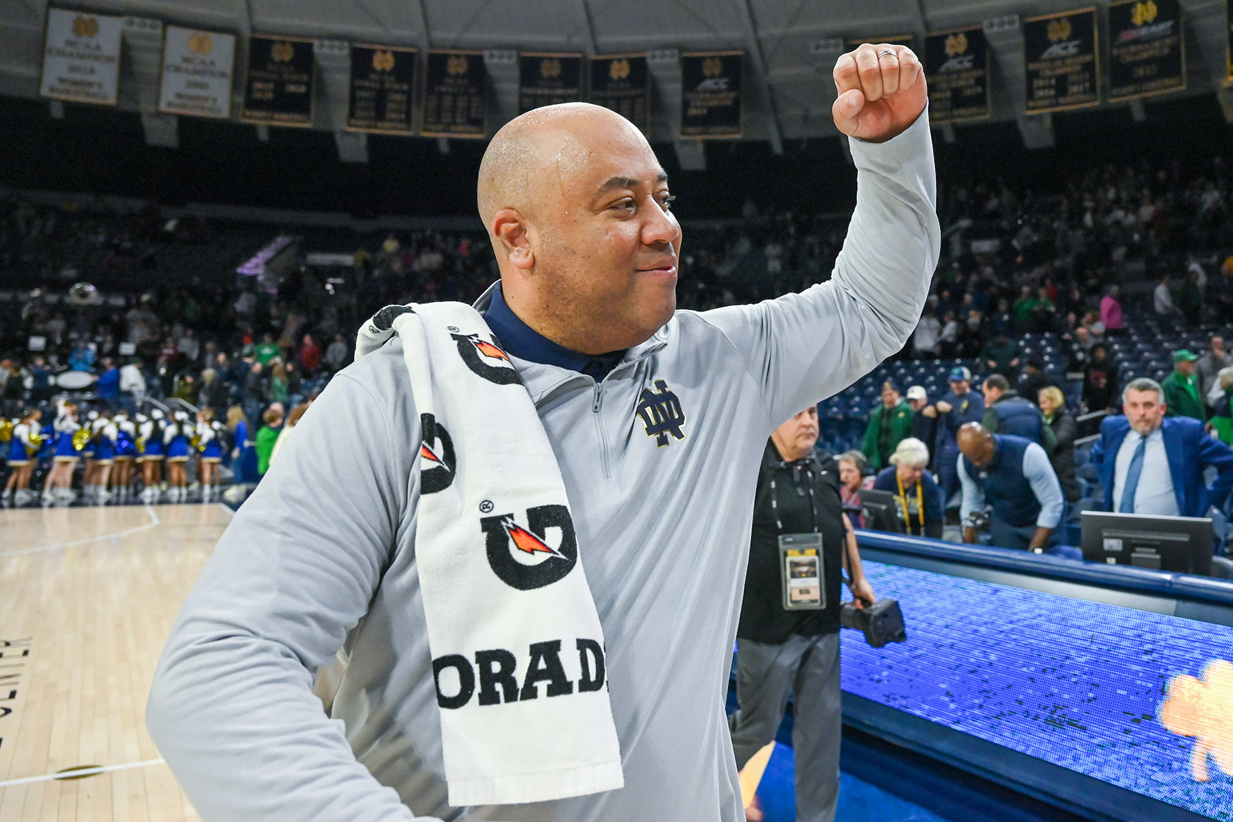 Irish Make Statement in 76-54 Win over Virginia Irish Make Statement in 76-54 Win over Virginia