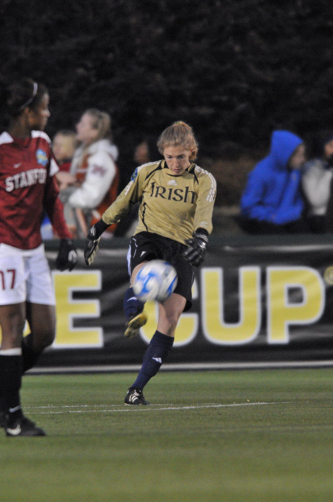 NCAA Women's College Cup semifinal vs. Stanford
