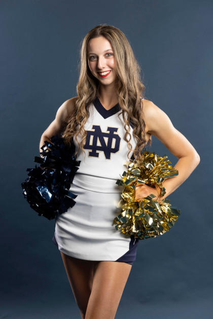 Mia Postal - Cheerleading - Notre Dame Fighting Irish