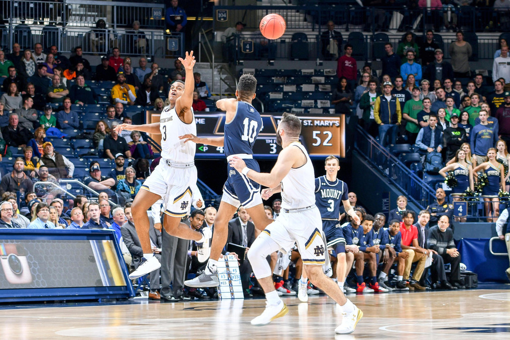 ND Men's Basketball vs. Mount St. Mary's (USATSI)