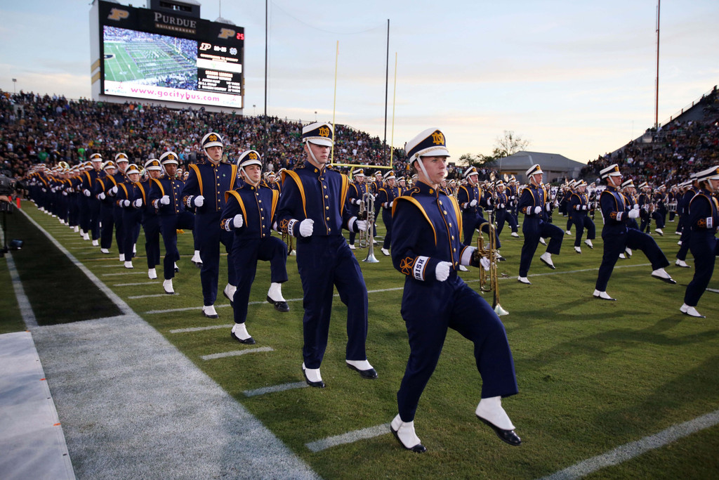 Notre Dame at Purdue (USATSI)