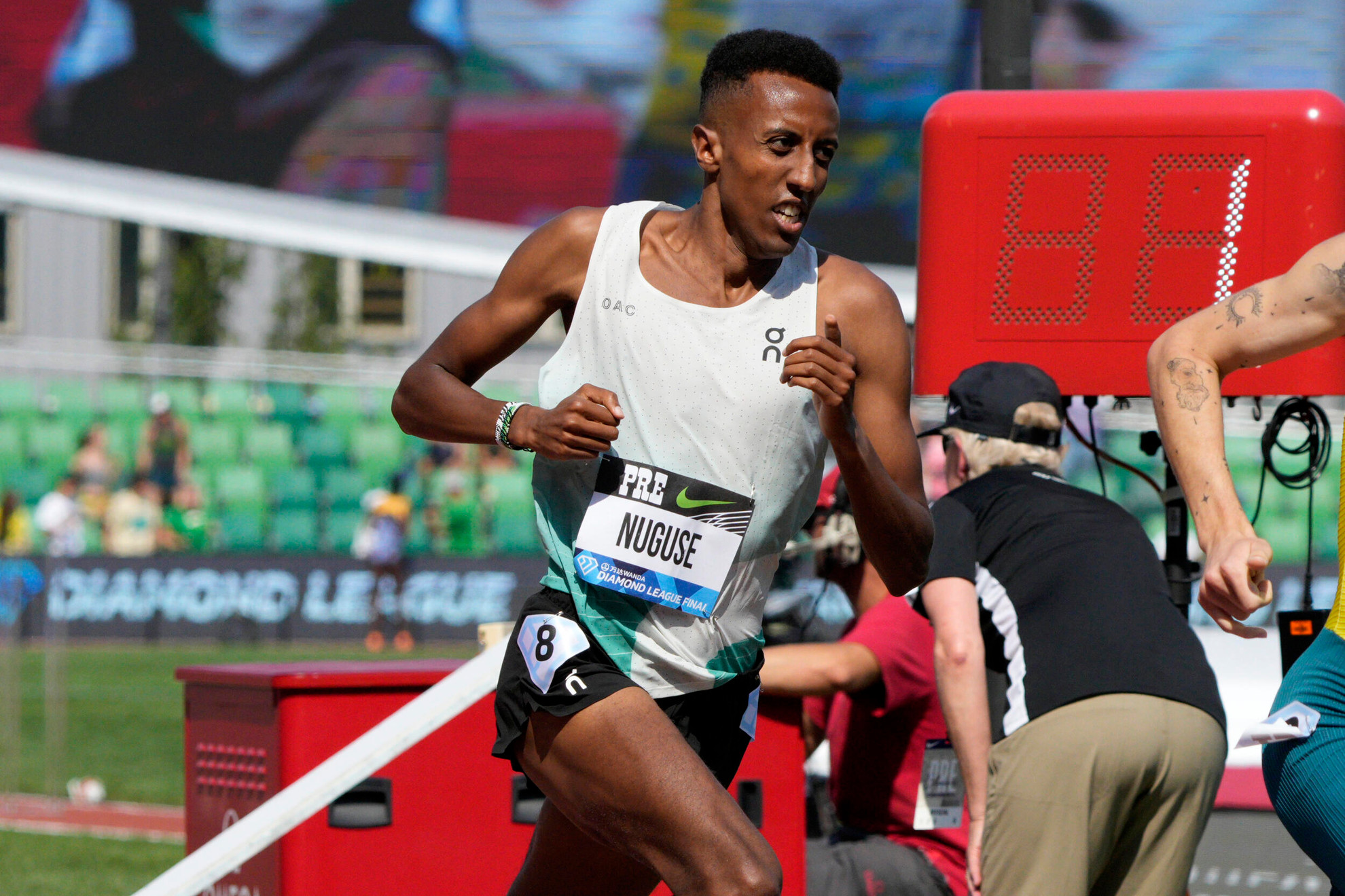Yared Nuguse Breaks National Mile Record Yared Nuguse Breaks National Mile Record