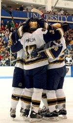 Notre Dame's hockey team will have a freshman class of eight for the 2006-07 season.