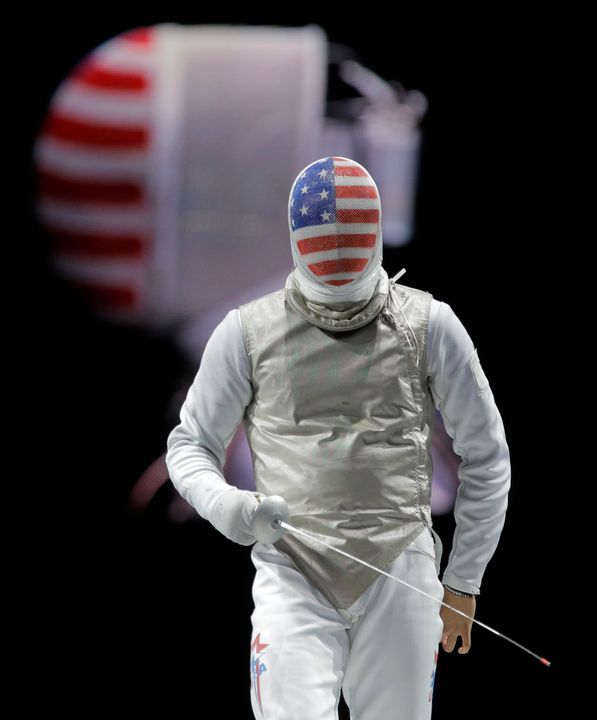 Gerek Meinhardt was the fifth Notre Dame fencer to compete in the 2012 Olympics