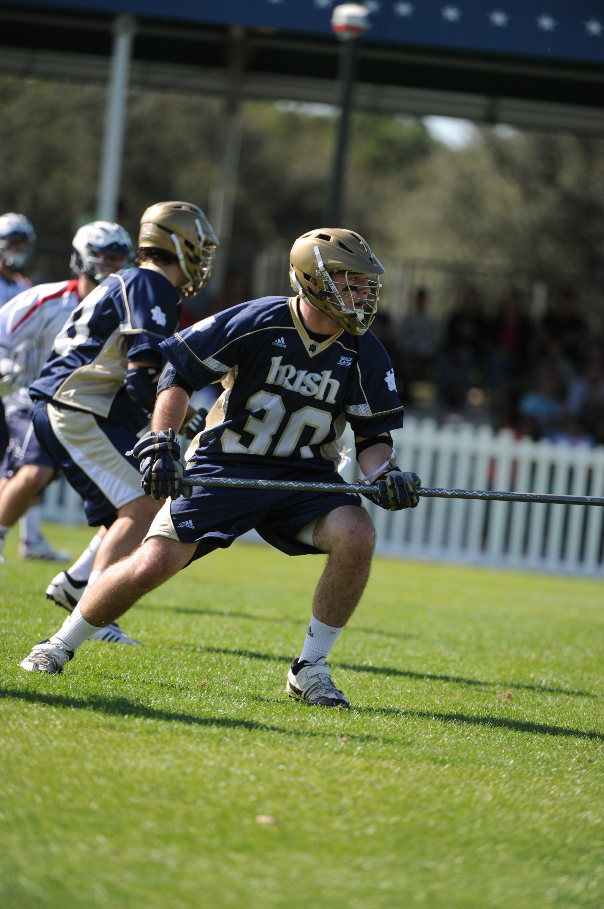 Notre Dame To Play At Navy On Saturday In Fall Ball Finale Senior defenseman Jake Brems will return to his home state of Maryland when the Irish face Navy on Saturday.