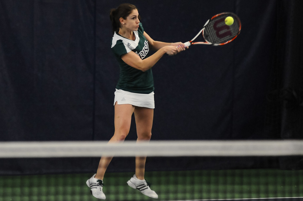 Notre Dame Women's Tennis vs #3 Duke on March 3, 2012