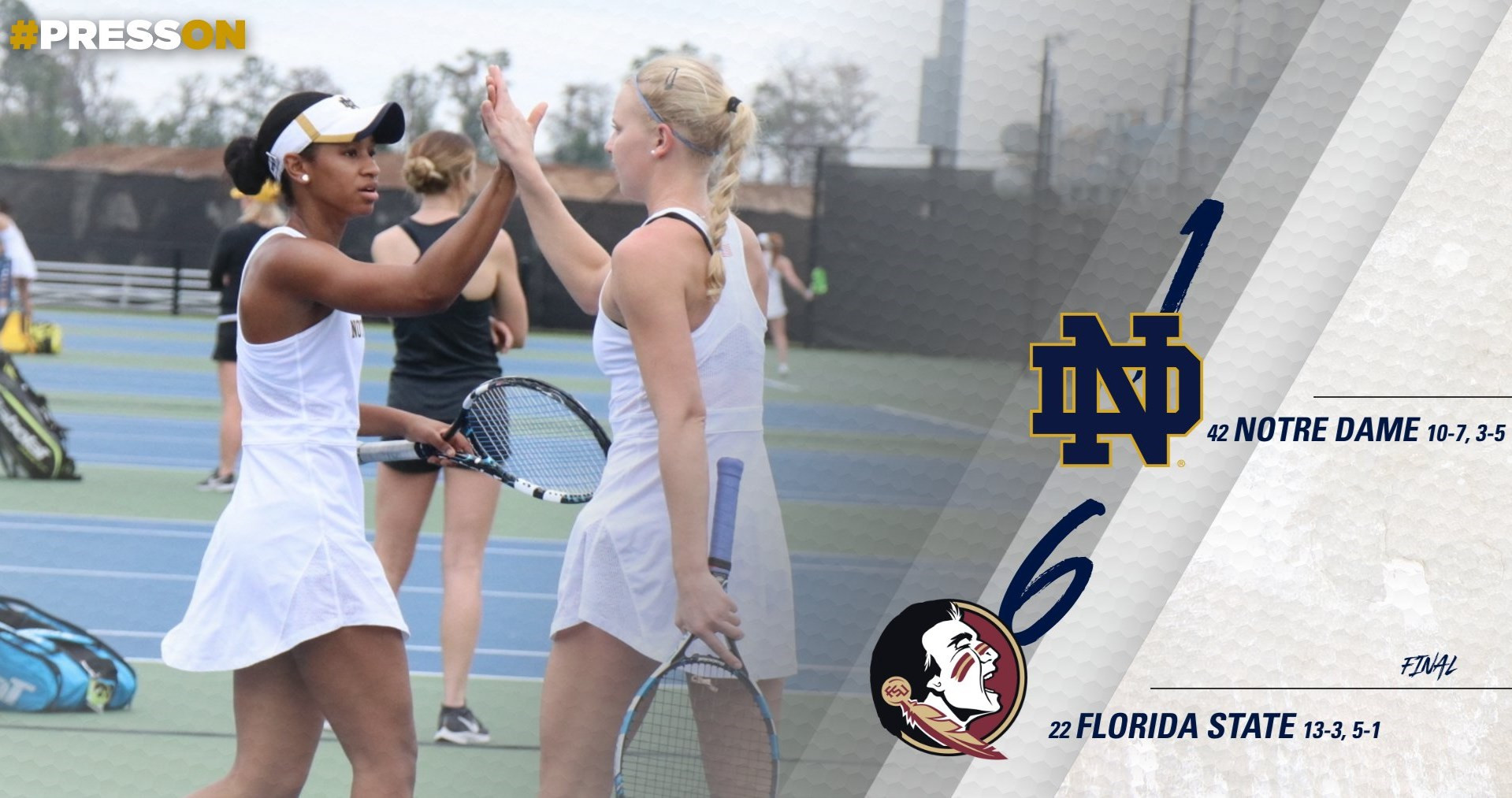 Irish Fall To No. 22 Florida State FSU Recap