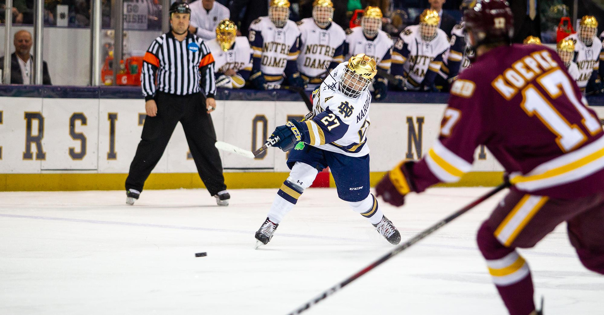 #1 Irish Drop 3-1 Decision to #2 Bulldogs Nardella Shot