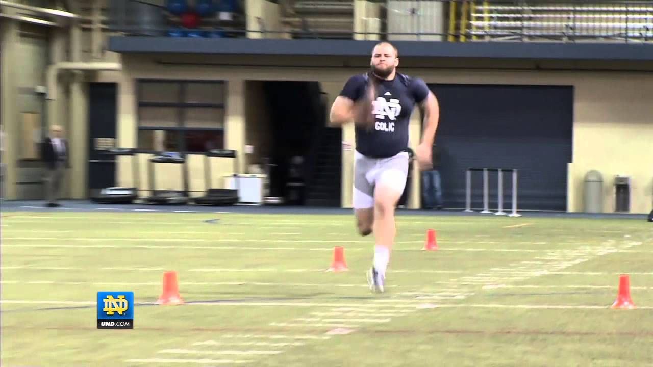 Sights and Sounds - NFL Pro Day - Notre Dame Football