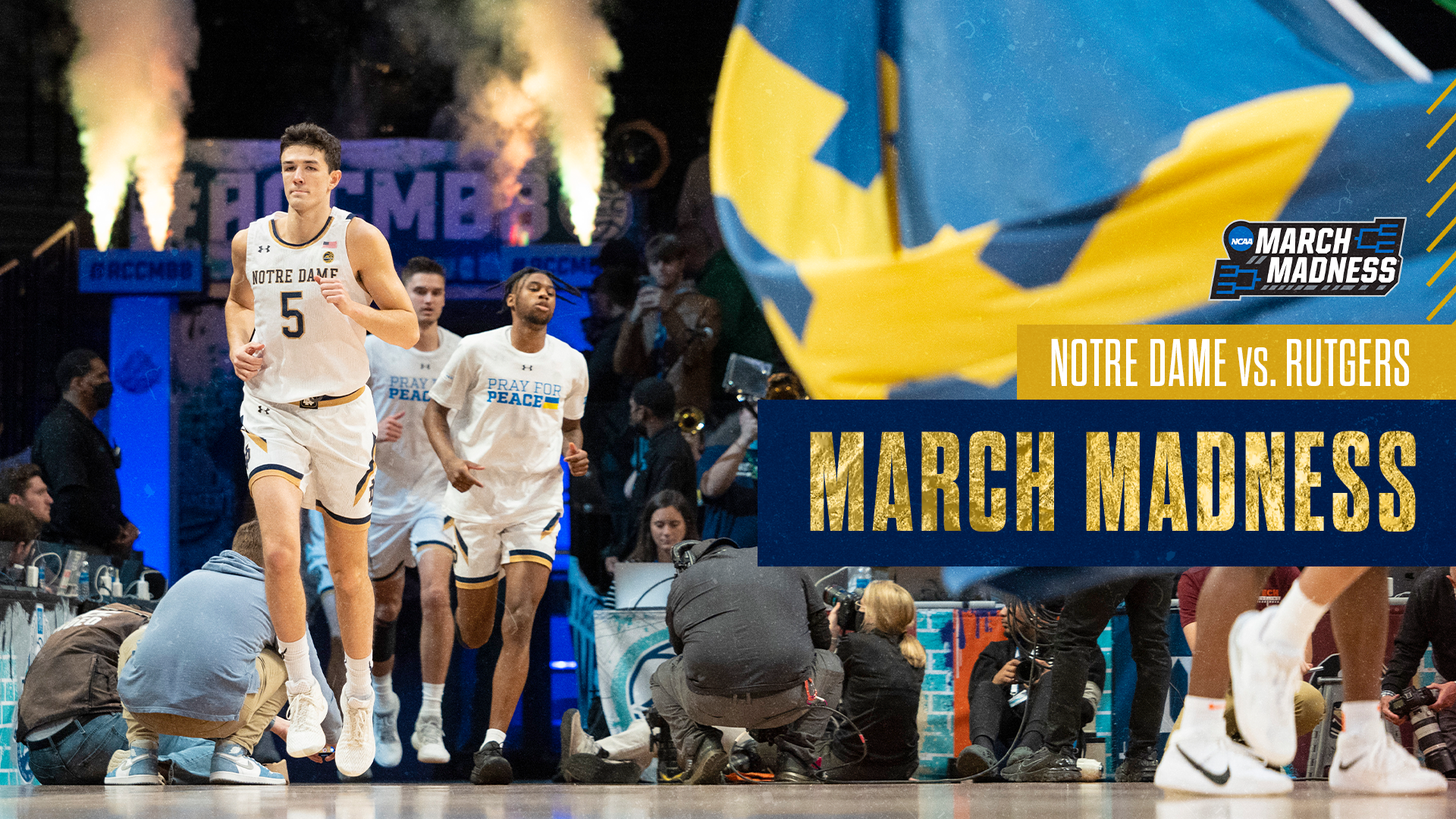 Irish Off To Dayton To Face Rutgers In NCAA Tournament Irish Off To Dayton To Face Rutgers In NCAA Tournament