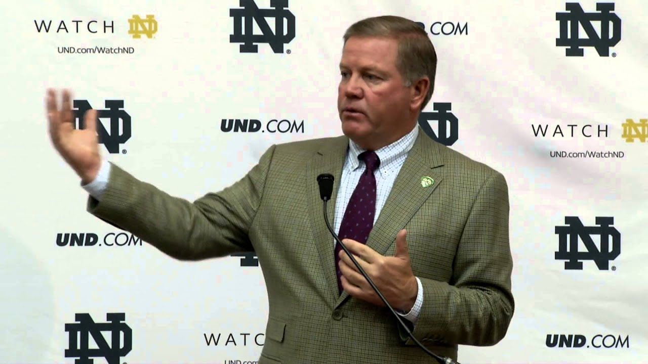 Coach Kelly Oklahoma Preview Press Conference