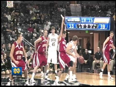 Notre Dame M. Basketball vs. St. Xavier Highlights - Nov. 1, 2011