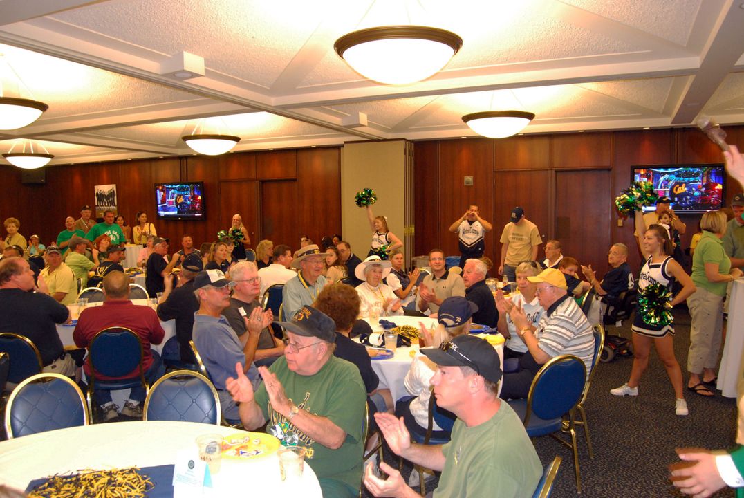 A 2009 Monogram Club pre-game reception.